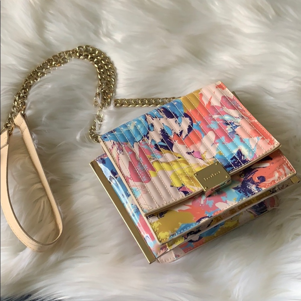 Bebe floral little shoulder bag